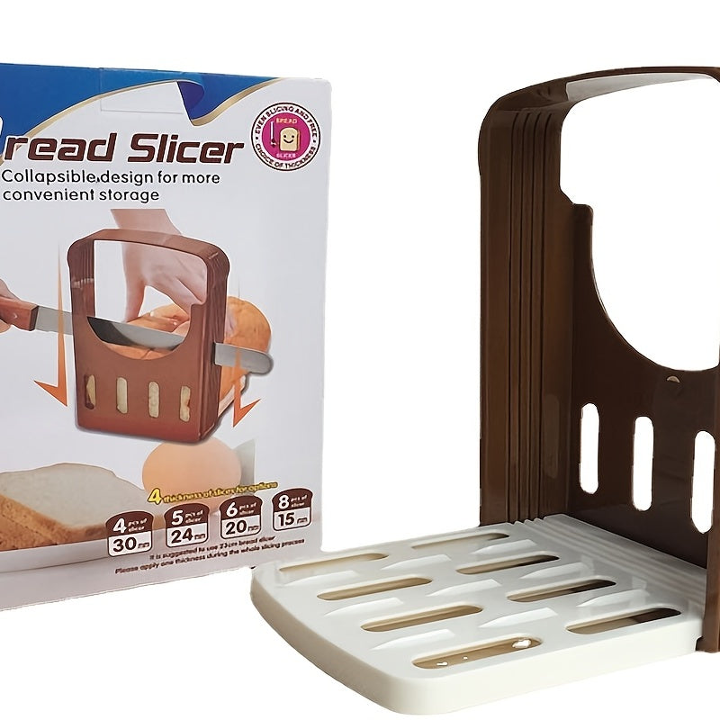 Foldable Toast Slicer - Perfect Kitchen Utensil for Sliced Toast