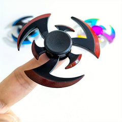 Colorful Fidget Spinner Hand Crank Toy