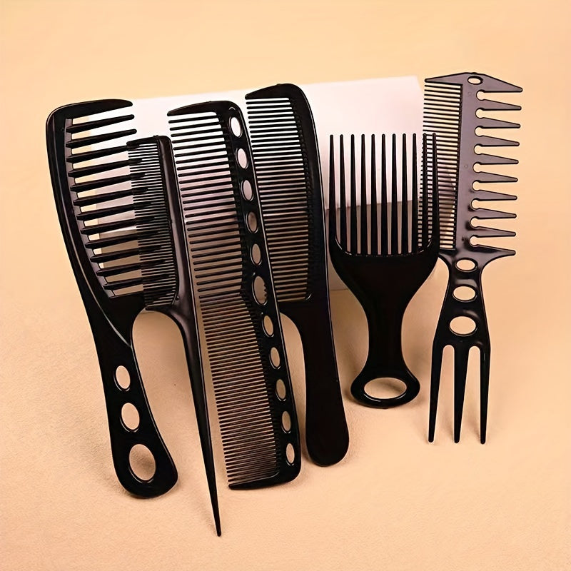 6pcs Anti Static Hairdressing Comb Set for Salon Home Use