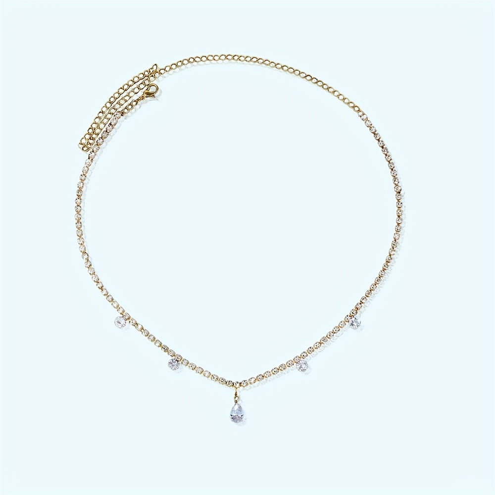 Crystal Headband With Pendant Boho Style Hair Accessories