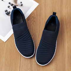 Women's Air Cushion Walking Shoes Shock Absorption Slip on Sneakers