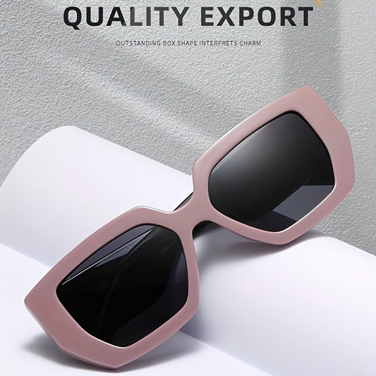 Y2K Square Sunglasses Block Anti Glare UV400