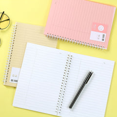 Small Fresh Transparent Soft Cover Coil Notebook