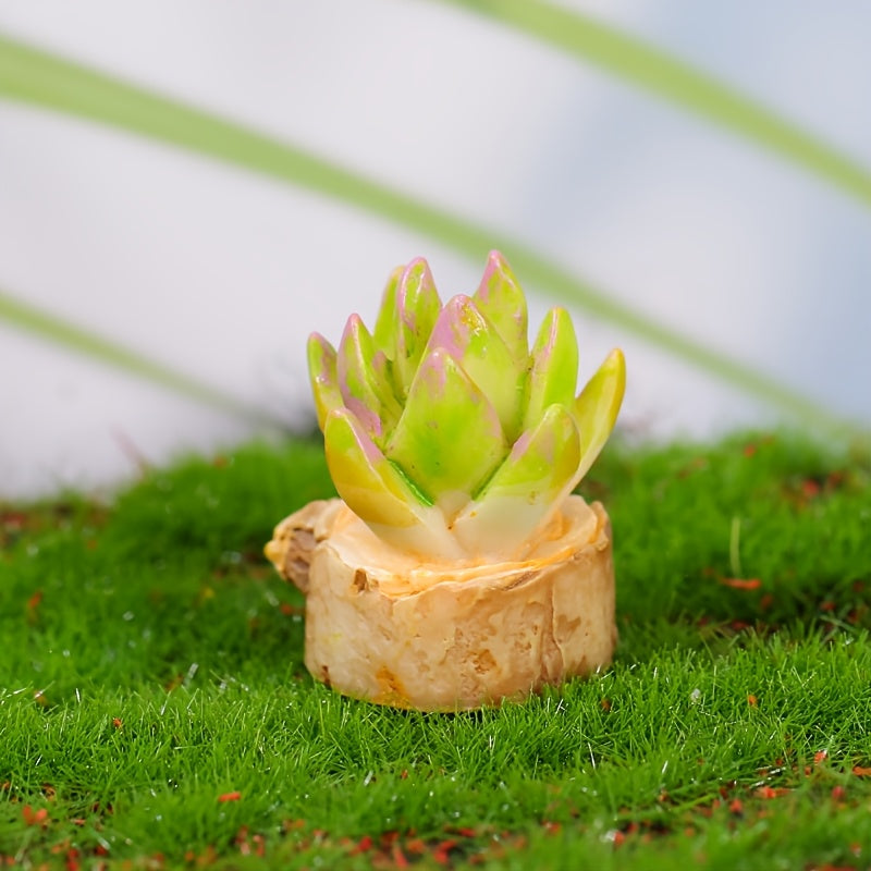 Small Potted Cactus Simulation Props Mini Ornaments