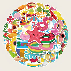 48pcs Graffiti Stickers for DIY Projects, Water Cups, Mobile Phones