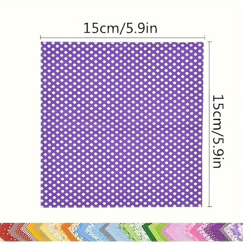 50pcs Squares Patchwork Precut Different Patterns DIY Sewing Mask 5 9in