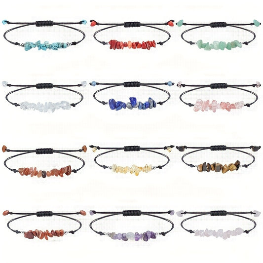 Stone Decor Bracelet Beaded Bracelet For Women & Girls