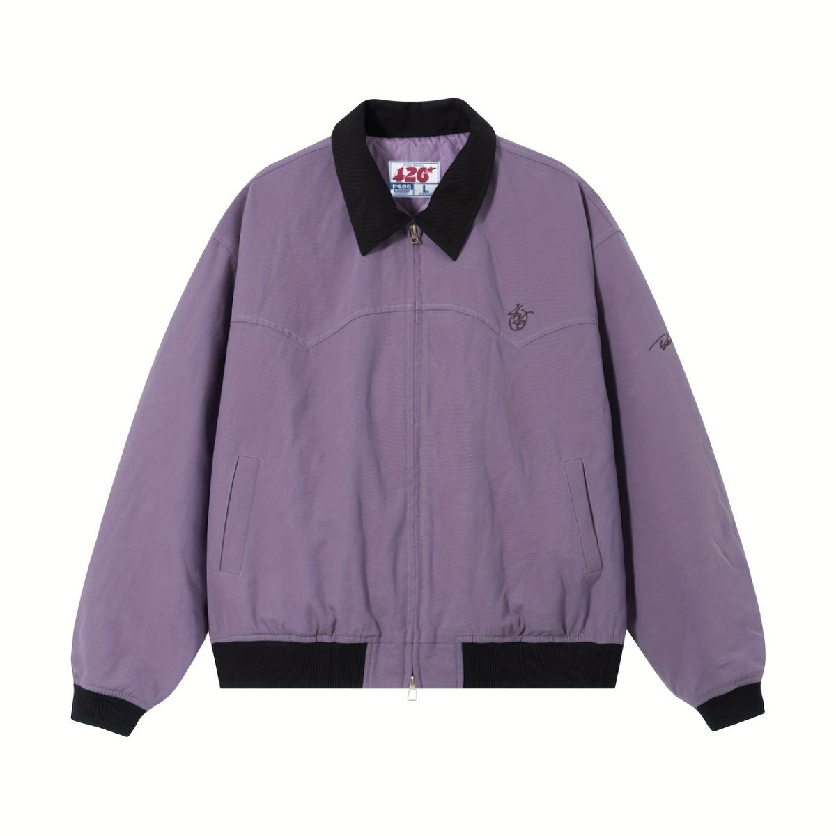 F426 Men's Casual Loose Fit Hip Hop Style Jacket
