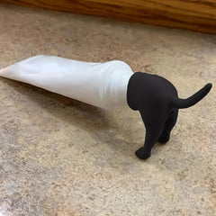 Pooping Dog Butt Toothpaste Topper Dispenser for Kids and Adults