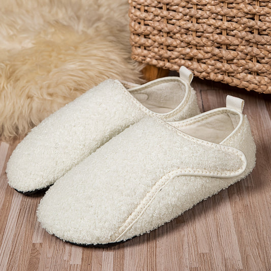 Men's Cozy Fleece Indoor Sock Slippers