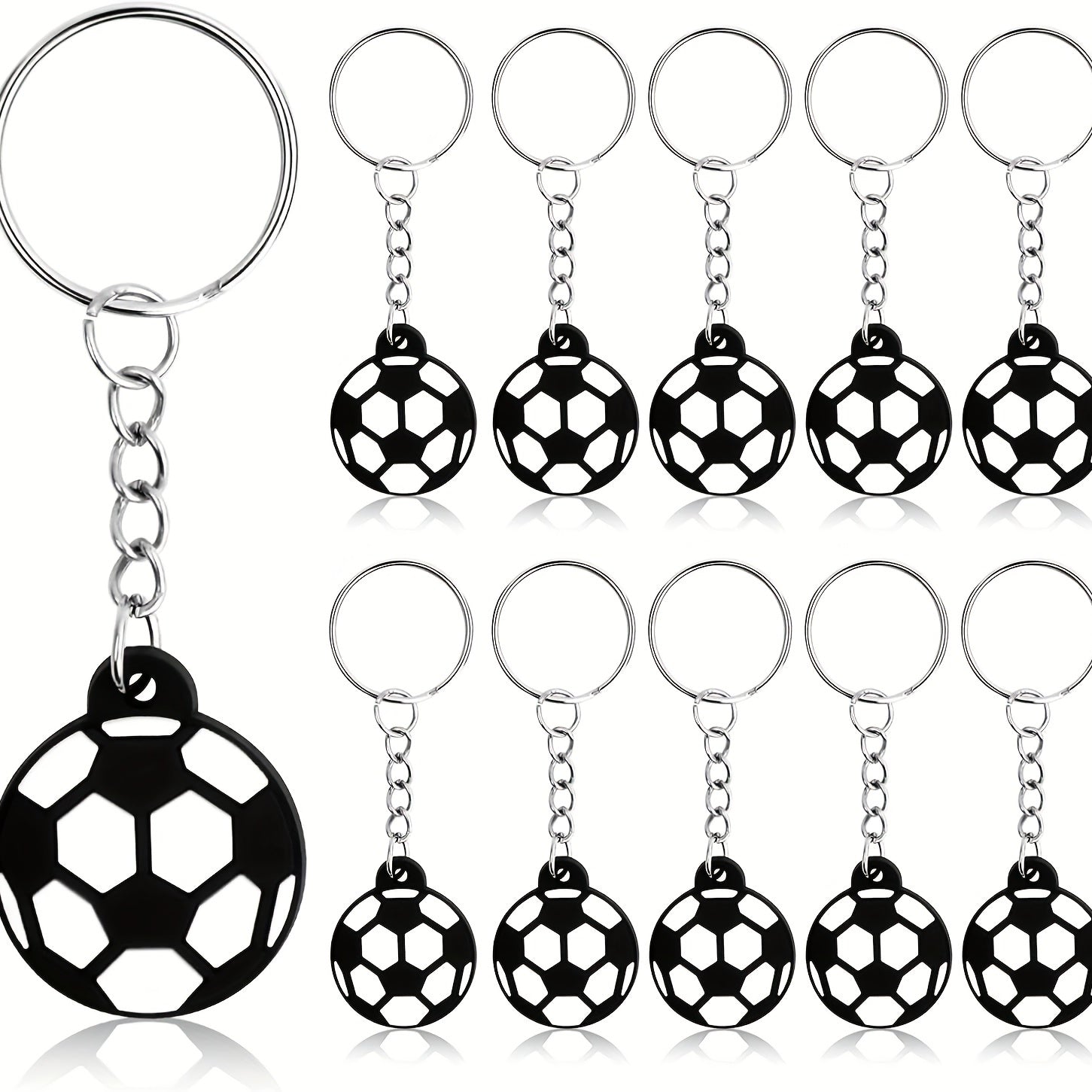 12pcs Football Keychains for Fans, Perfect Gift