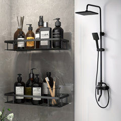 2pcs Stainless Steel Kitchen Shower Storage Rack