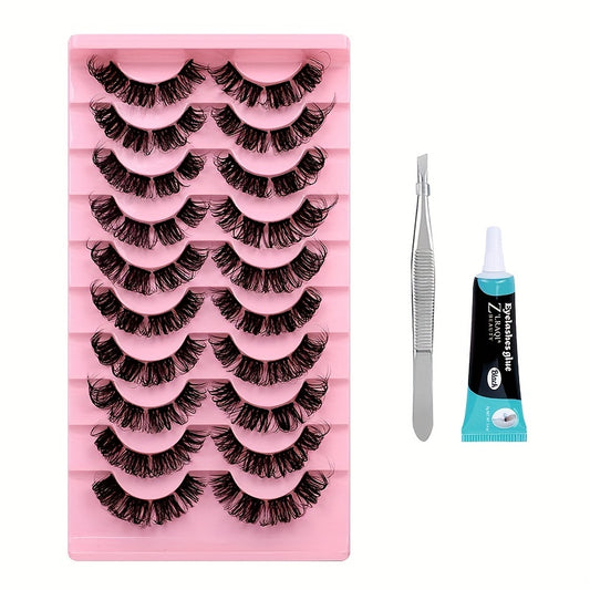 Sexy Fox Eyes DD Curling False Eyelashes Natural Look Thick False Eyelashes