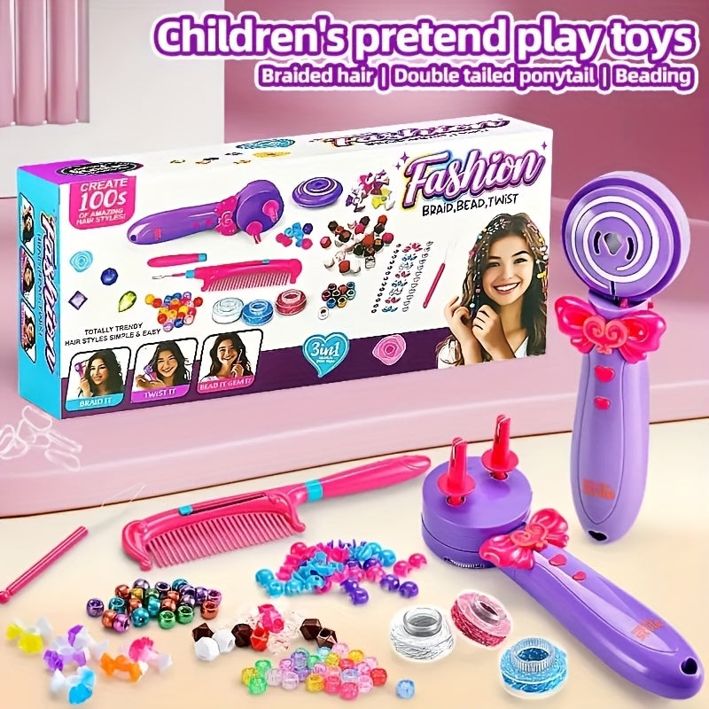 Magic Braids Hair Twisting Toy Bead Weaving Tool