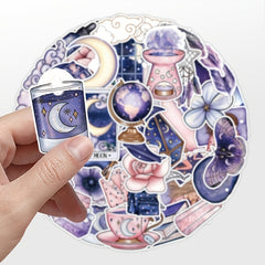 50pcs Magic Doodle Stickers For Mobile Phone Water Bottle Laptop
