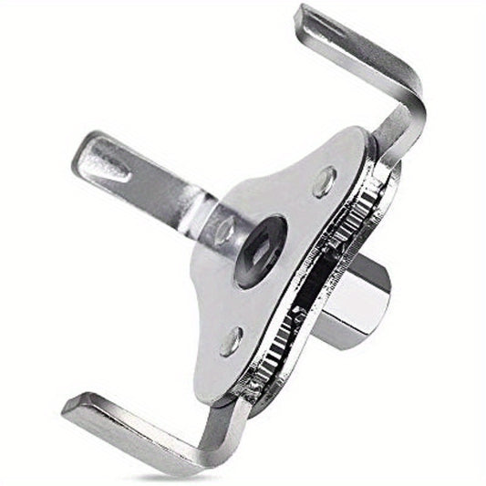 Universal Filter Wrench 3 Jaw Adjustable Tool For Filters 2 1 2 - 4 5 Inch