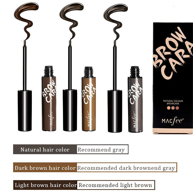 Waterproof Semi Permanent Eyebrow Pencil with Stencil Film