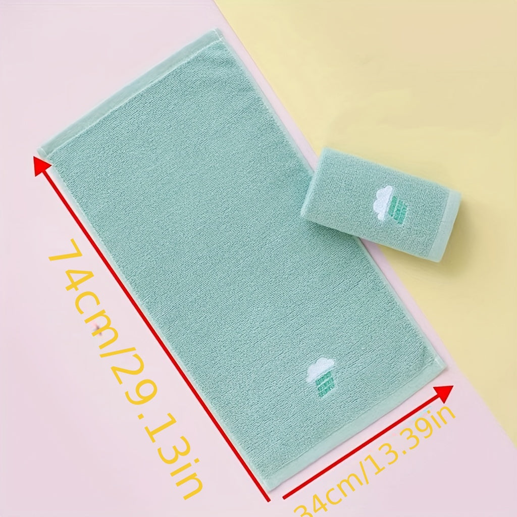 Soft Cotton Towel with Strong Water Absorption for Home Use