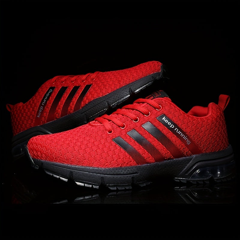Men's Air Cushioned Running Shoes Lightweight Non-Slip Sneakers