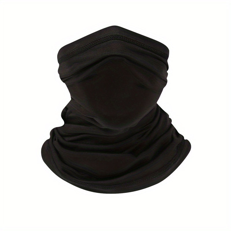 Outdoor Neck Gaiter Ice Silk Sunscreen Scarf Motorcycle Neck Cover