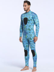 Men's 3mm Neoprene Camo Diving Wetsuit