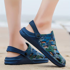 Unisex Camouflage Lightweight Comfy Garden Clogs
