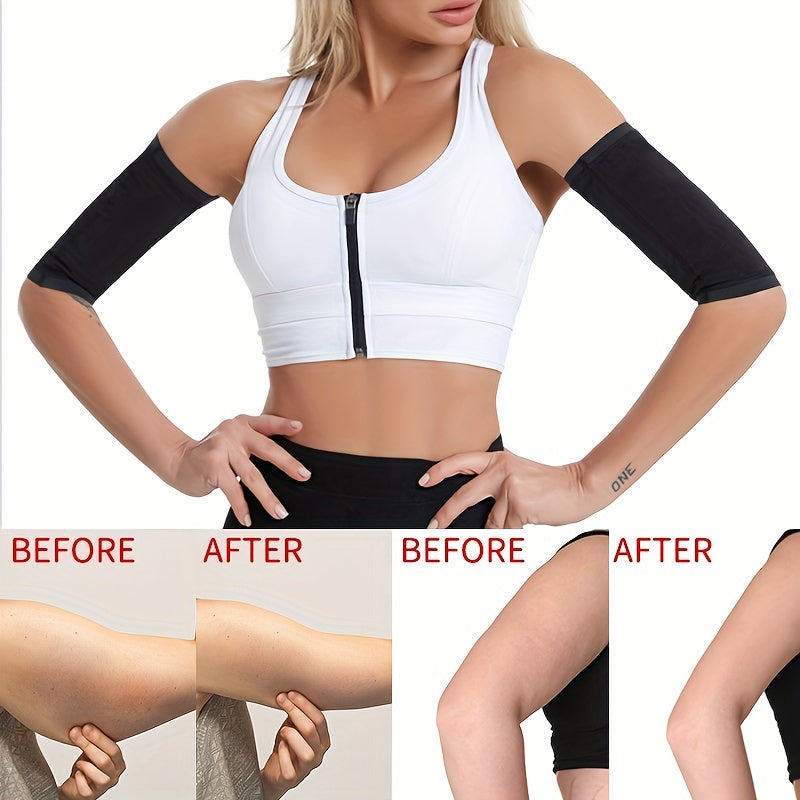 Women's Arm Trimmer Sauna Sweat Bands for Arm Fat Loss