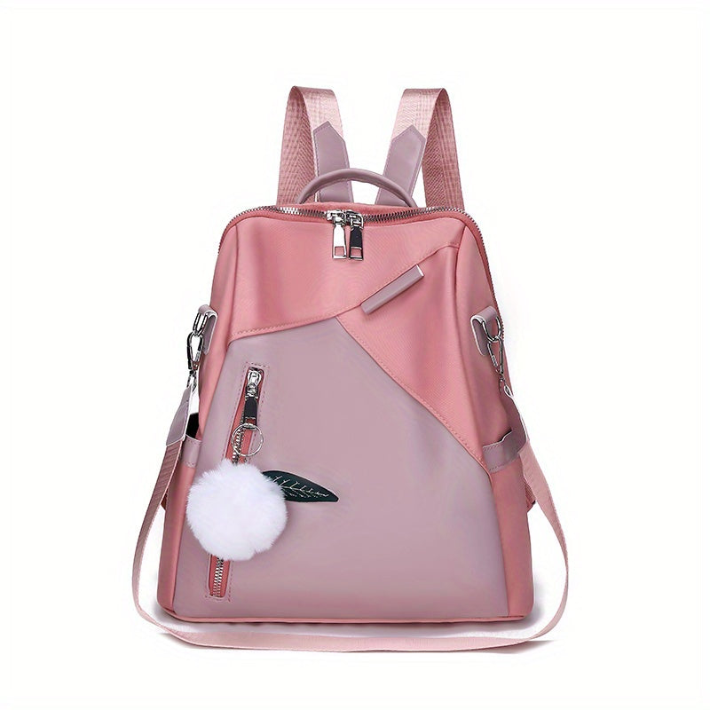 Waterproof Oxford Cloth Backpack Purse Two-way Shoulder Bag