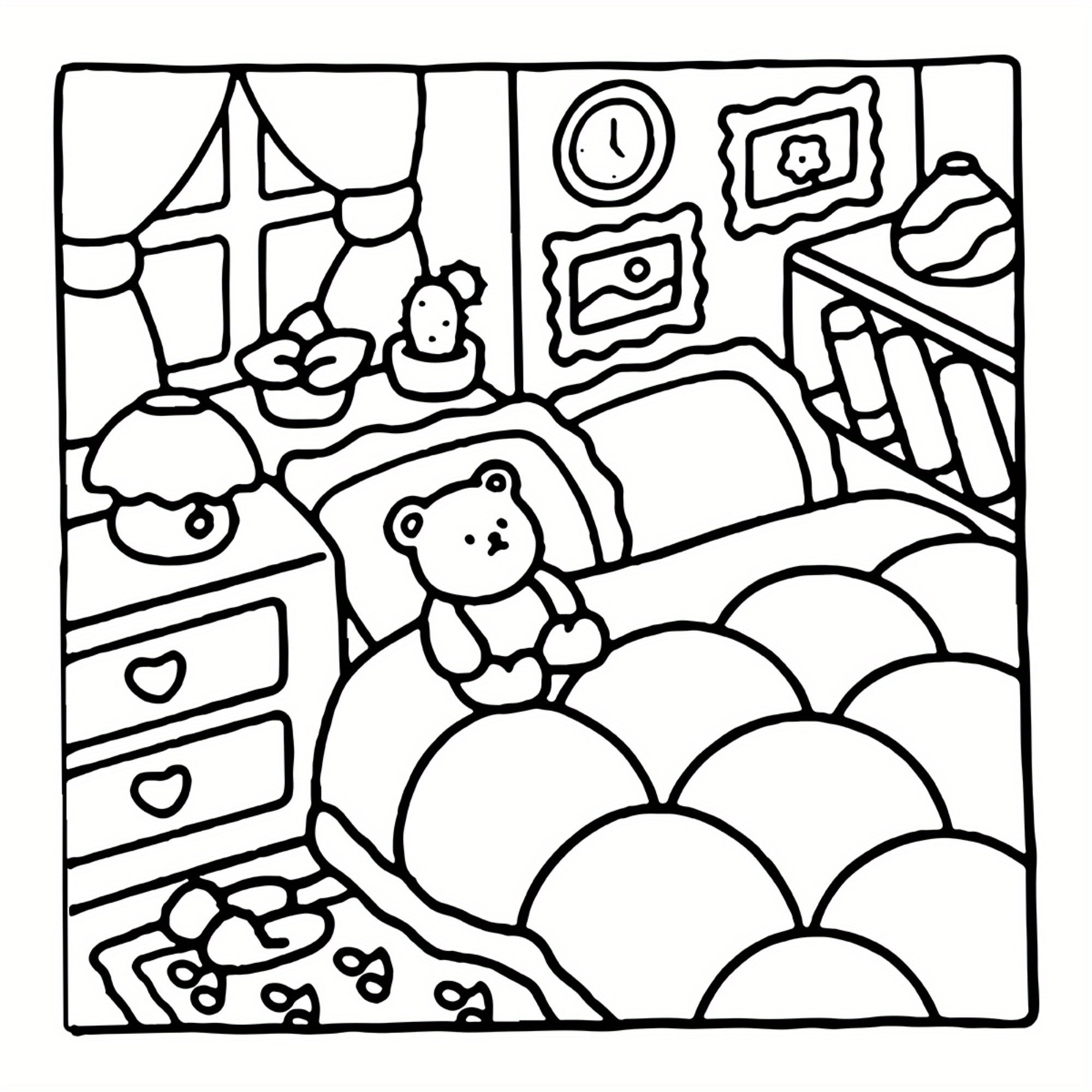 Self Love Girl Relax Coloring Book with Affirmations