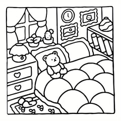 Self Love Girl Relax Coloring Book with Affirmations