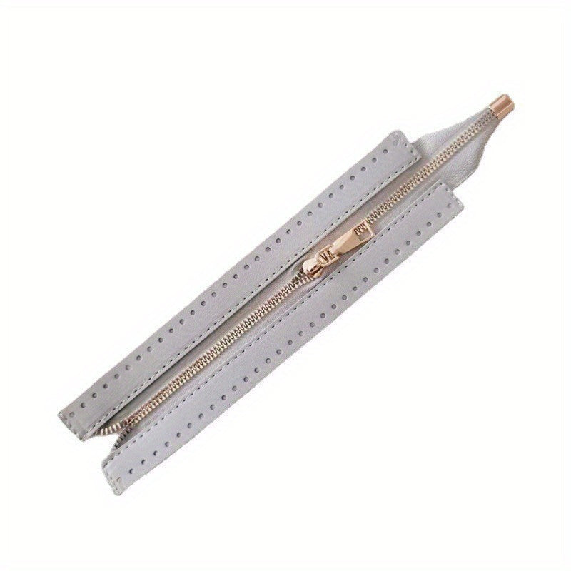PU Metal Tooth Zipper for Box Bags - Bag Hardware for DIY Bags