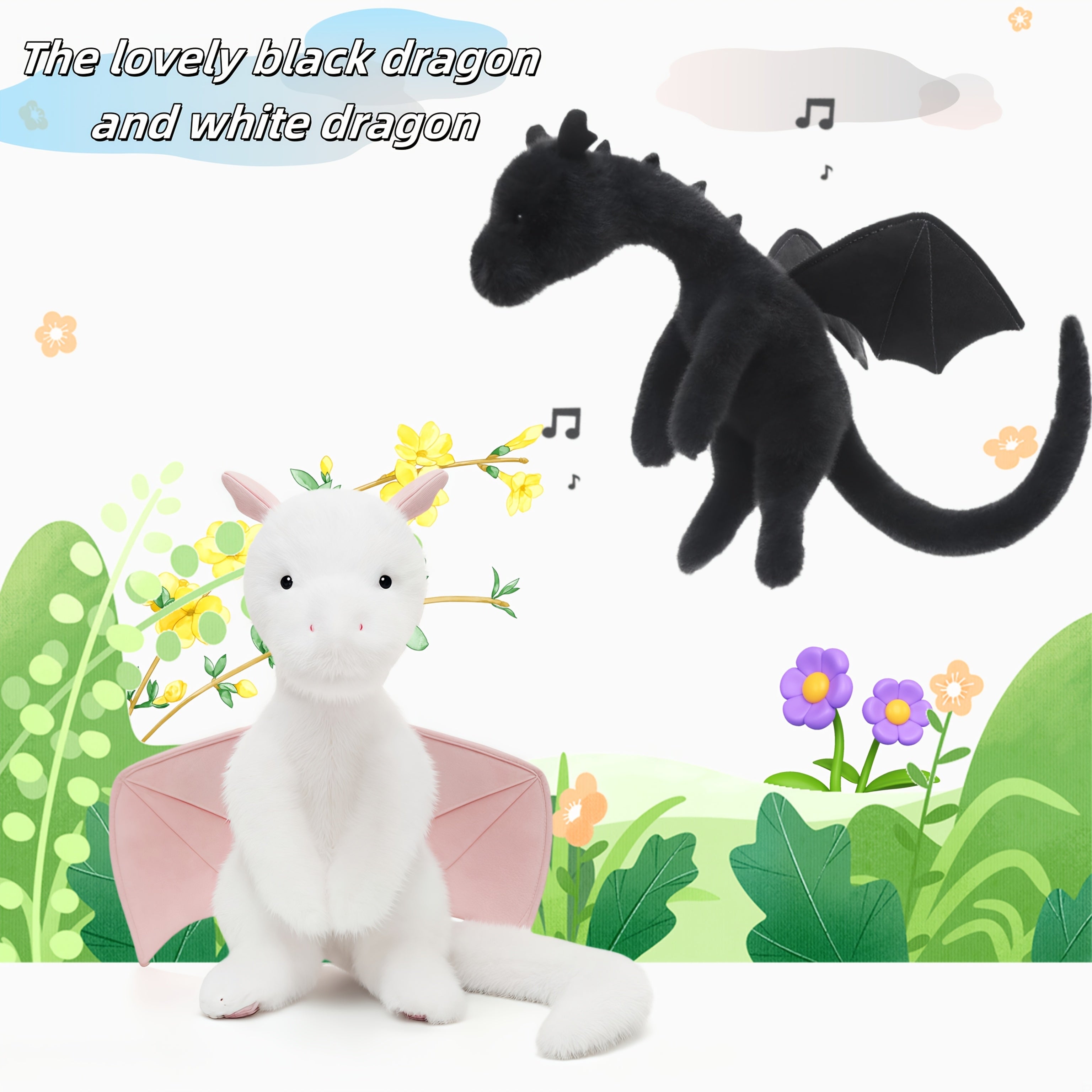 Dragon Puppy Plush Toy Pillow Doll Birthday Gift
