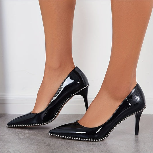 Women's Pointed Toe High Heels Stiletto Party Pumps