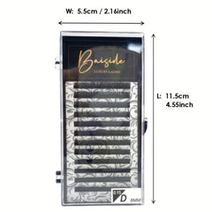 0.15mm D Curl Eyelash Extensions - Professional Ultra Soft Thick and Long