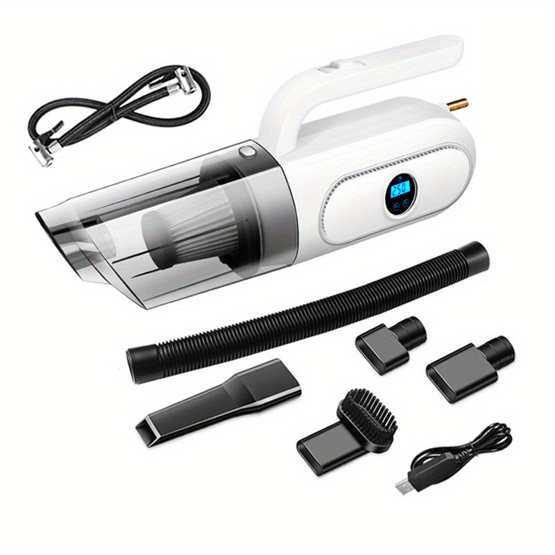 12V Car Vacuum Cleaner with Wireless Charging Function