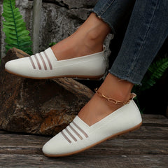 Women's Mesh Slip On Soft Sole Walking Shoes Casual Flats