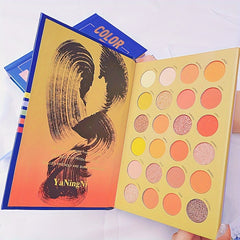 72 Colors Eyeshadow Palette Three Layers Book Eyeshadow