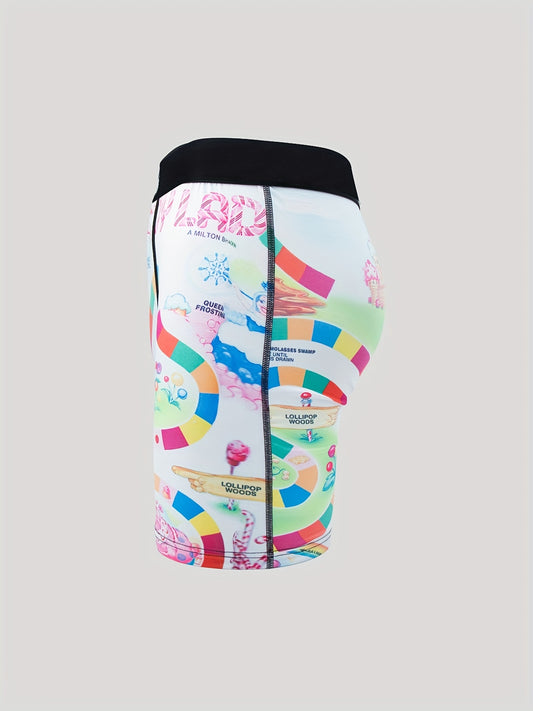 Men's Candy Pattern Boxers High Stretch Comfort