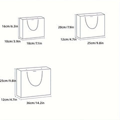Happy Time Gift Bag Butterfly Bag Birthday Handbag Candy Paper Bag Storage Bag
