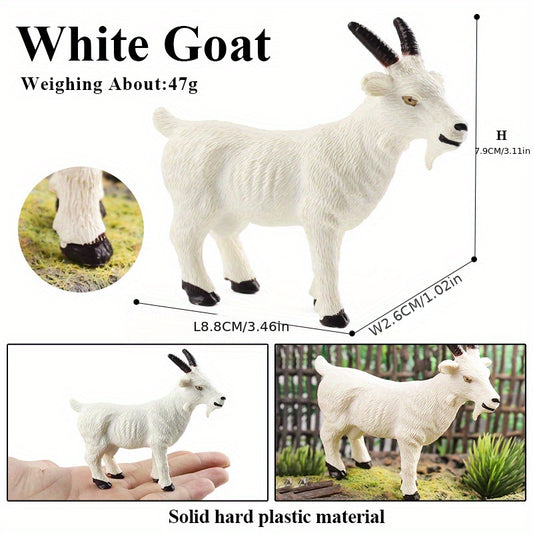 Large Farm Animals Figures Realistic Simulation Jumbo Plastic Farm Figurines
