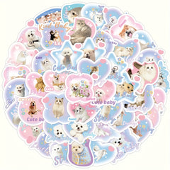 Animal Waterproof Vinyl Stickers for Water Bottle Laptop Phone Skateboard