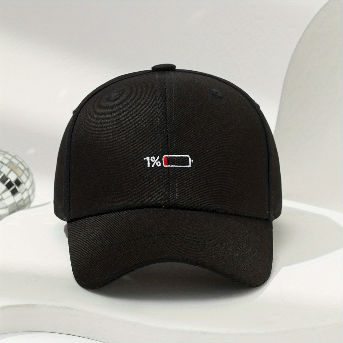 1pc Personalized Embroidered One Percent Baseball Cap