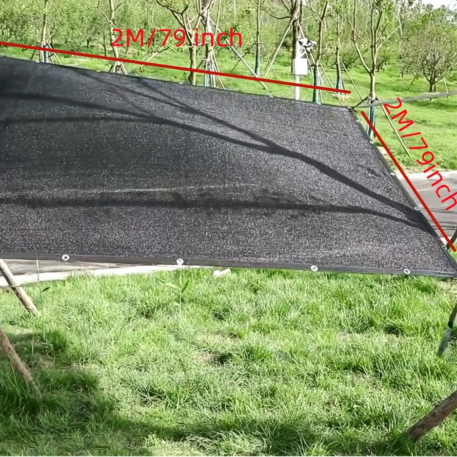 Anti UV Balcony Sun Shade Sail Mesh Canopy
