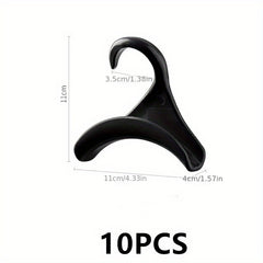 10pcs Purse Hanger Hook Acrylic Bag Holder Closet Organizer Storage