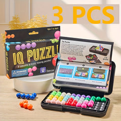 Colorful Plastic Balls Pyramid Puzzle Game