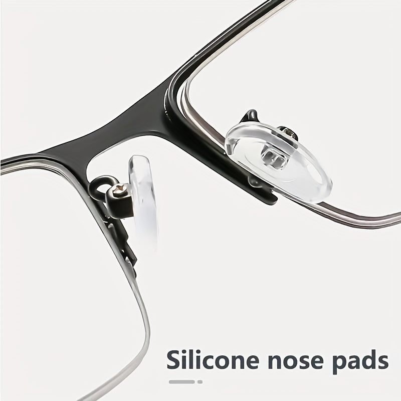 Light Blocking Reading Glasses Rectangle TR90 Anti Eyestrain Presbyopic