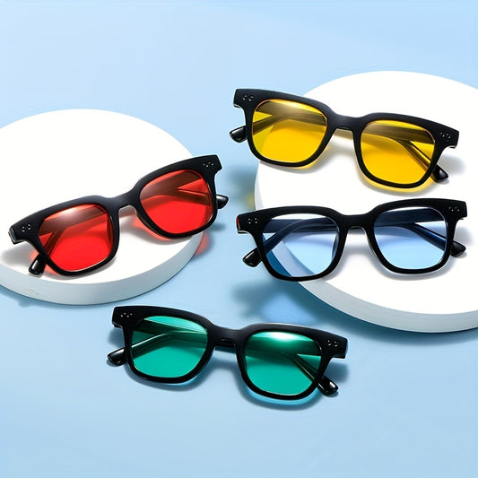 Square Sunglasses UV400 Sun Shades for Party Beach Travel