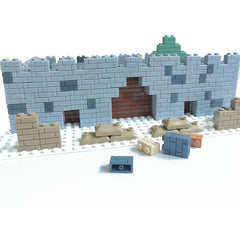 DIY 1x2 Particle Blocks MOC Puzzle Building Blocks Accessories