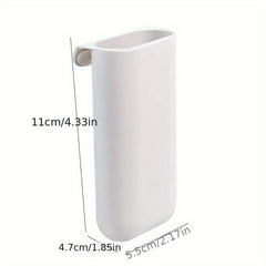 Wall Mounted Storage Box TV Remote Control Pen Holder Desk Organizer