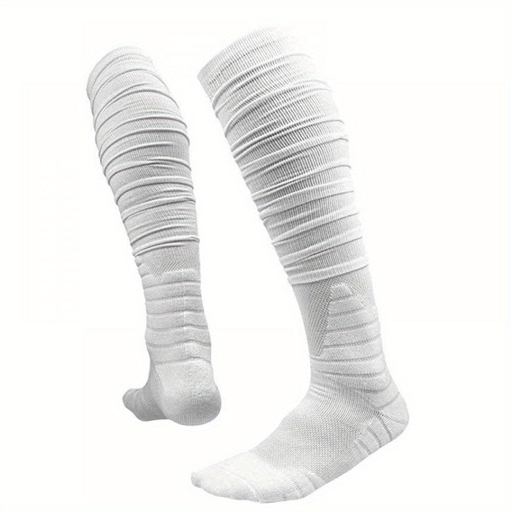Compression Solid Football Socks For Men
